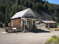 Ghost Town Custer Idaho saloon gift shop